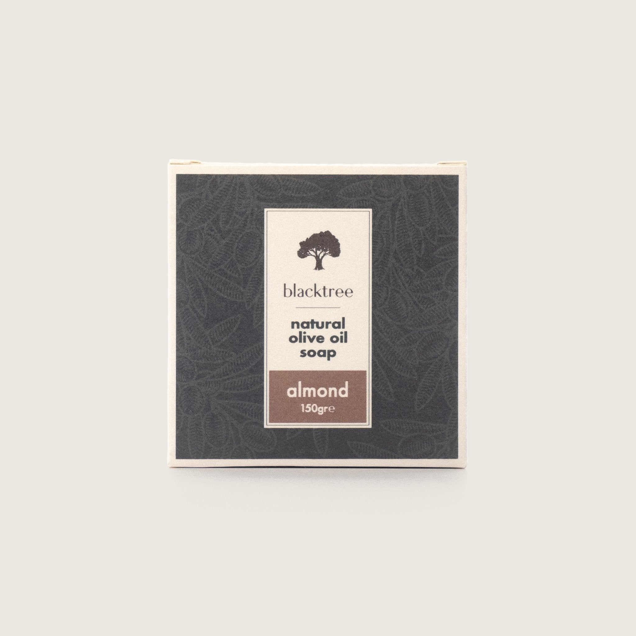 Natural Olive Oil Soap - Almond - 150gr (Stone Soap) - Blacktree Naturals