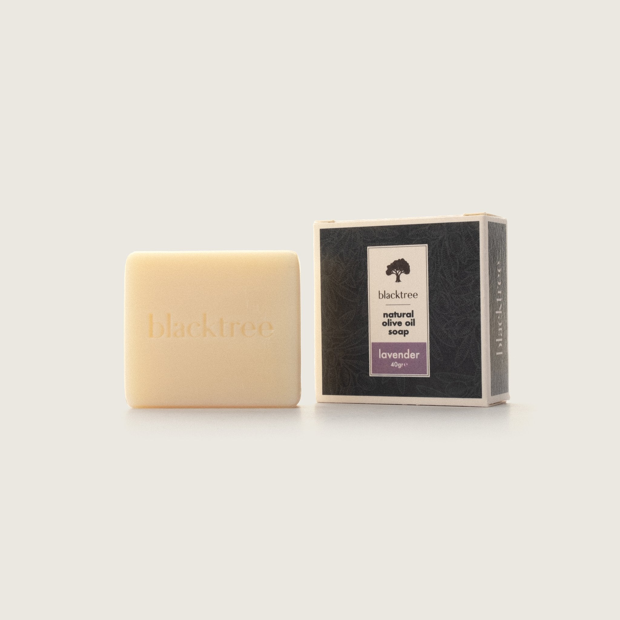 Natural Olive Oil Soap - Lavender - 40gr (Bar Soap) - Blacktree Naturals