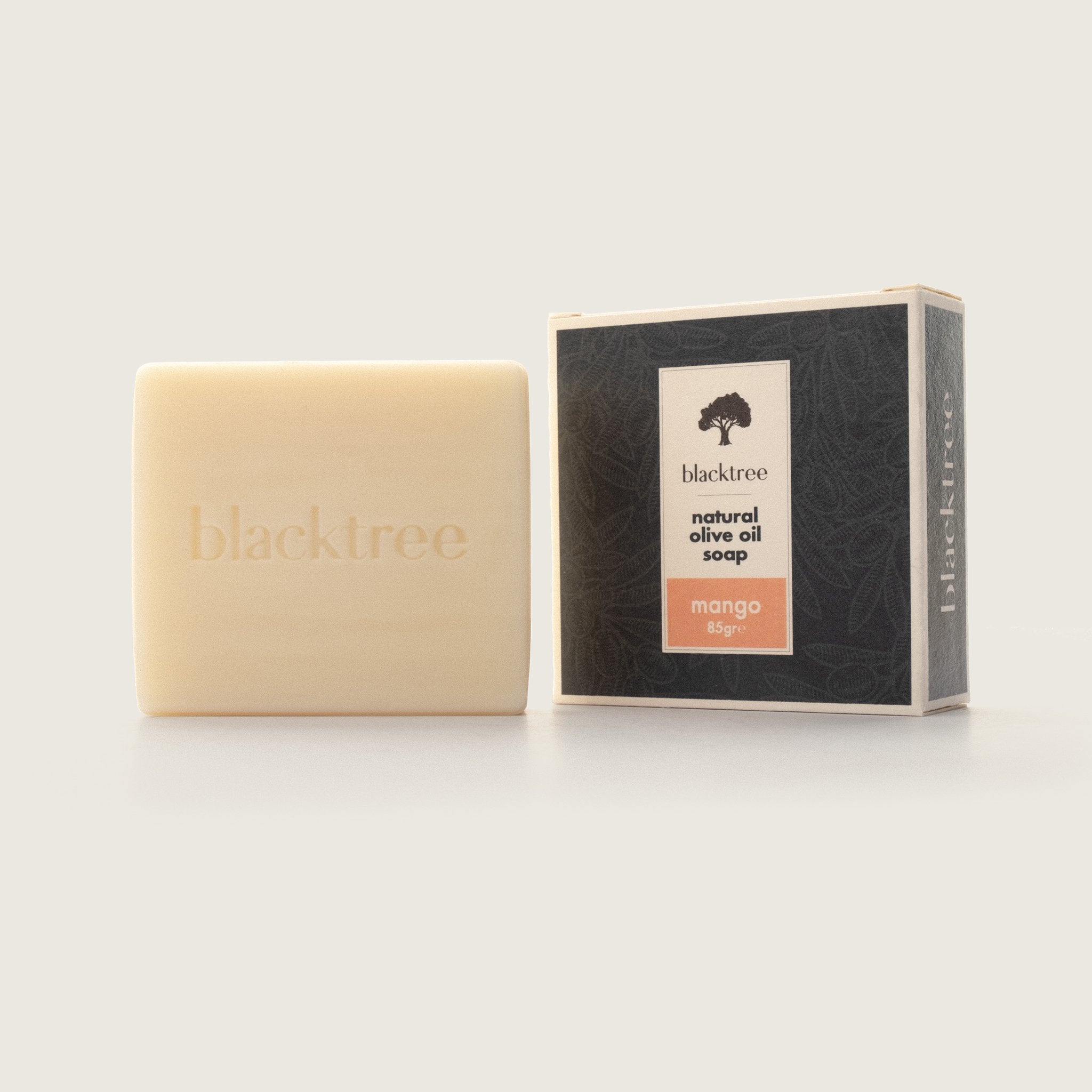 Natural Olive Oil Soap - Mango - 85gr (Bar Soap) - Blacktree Naturals