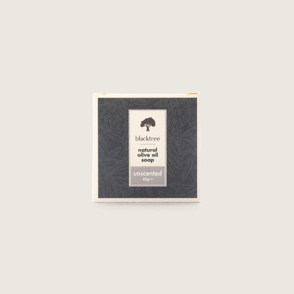 Natural Olive Oil Soap - Unscented - 40gr (Bar Soap) - Blacktree Naturals