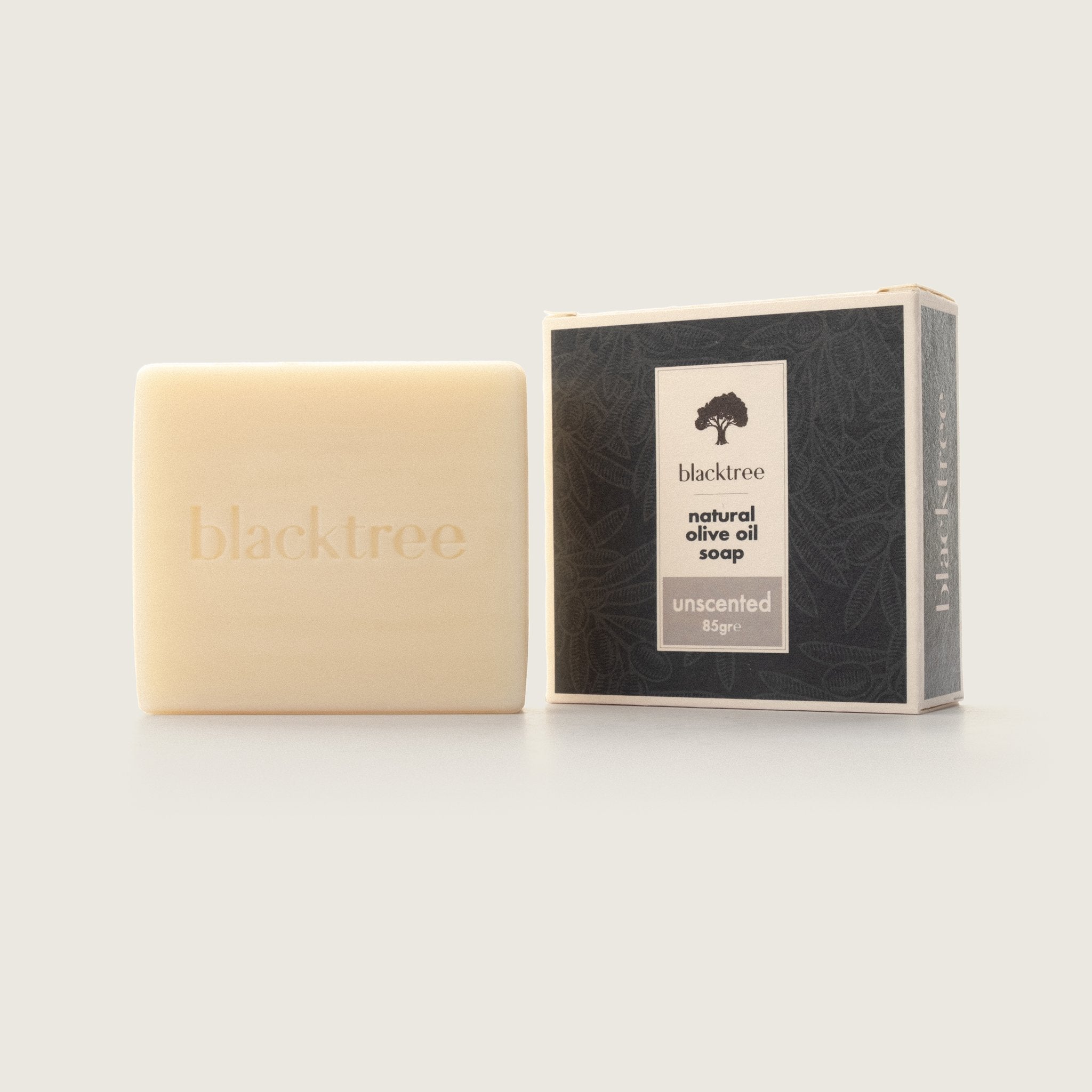 Natural Olive Oil Soap - Unscented - 85gr (Bar Soap) - Blacktree Naturals